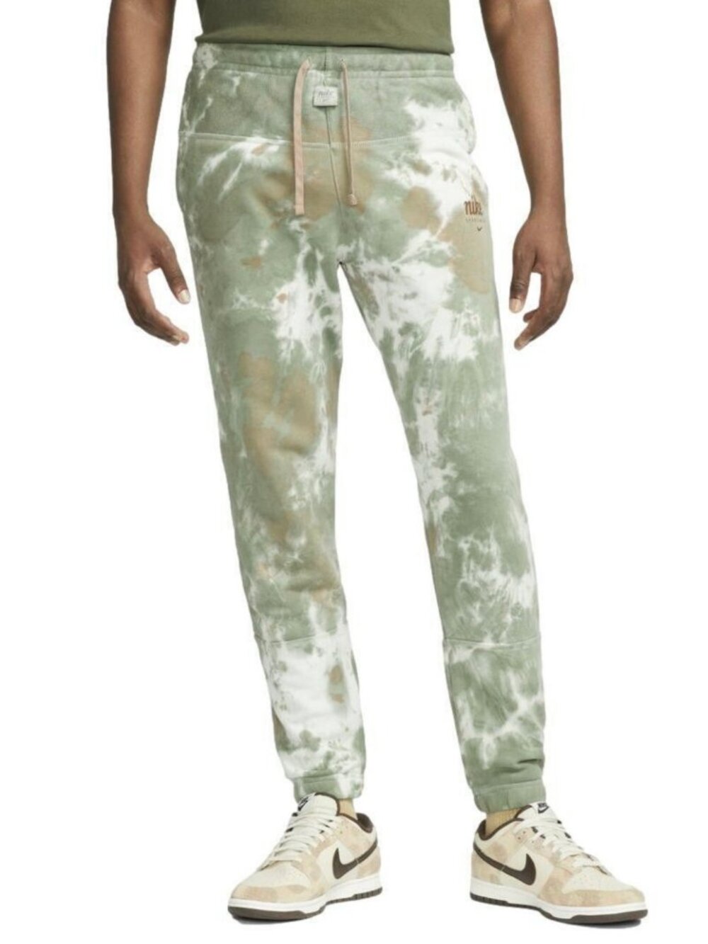 Nike Sportswear Club Fleece Tie-Dye Joggers Pecan Green